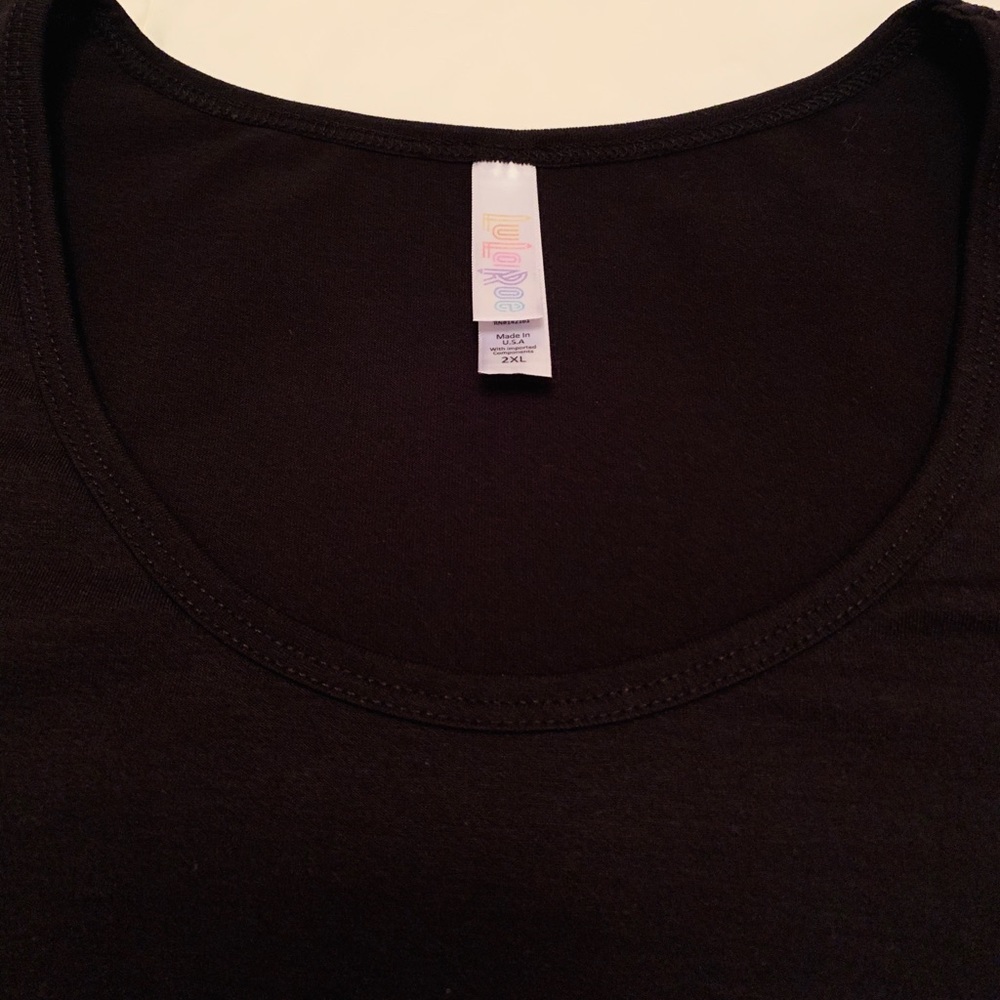 Lularoe Lynnae Black Size 2X